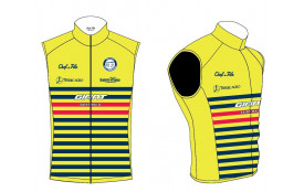 Gilet vélo Coupe-vent Unisex - Jaune Fluo - Chef de file - GVU2