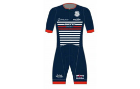 Trifonction manches courtes Unisex - longue distance - haut de gamme - zip devant - marque TACTIC - 5023